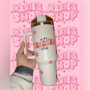 Teacher Era tumbler🌸